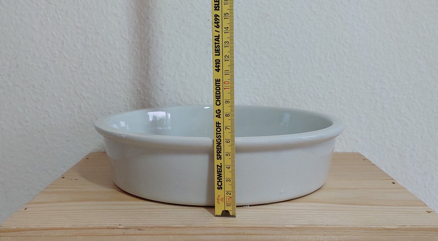 Sottobicchieri: 1 Keramik Blumenuntersetzer 24 cm weiss – Nuovo (secondo la descrizione) da Bergdietikon venduto da Zozo 3