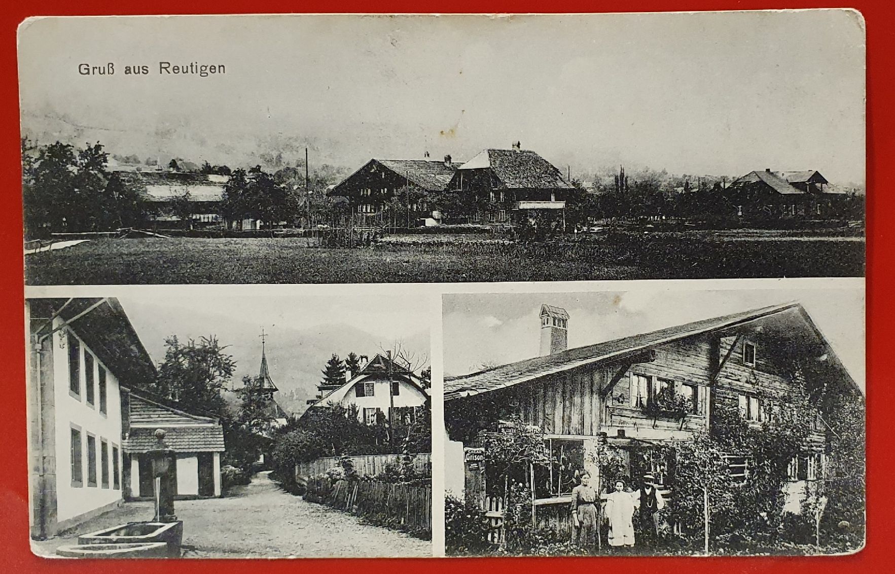 Cartoline postali: Gruss aus Reutigen 1913 – Usato da Kreuzlingen venduto da Rschweiz1