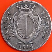 4 Franken 1814 Kanton Luzern - Reproduktion