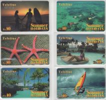 TELELINE Prepaid Serie - Summer HOLIDAYS (12 Karten)