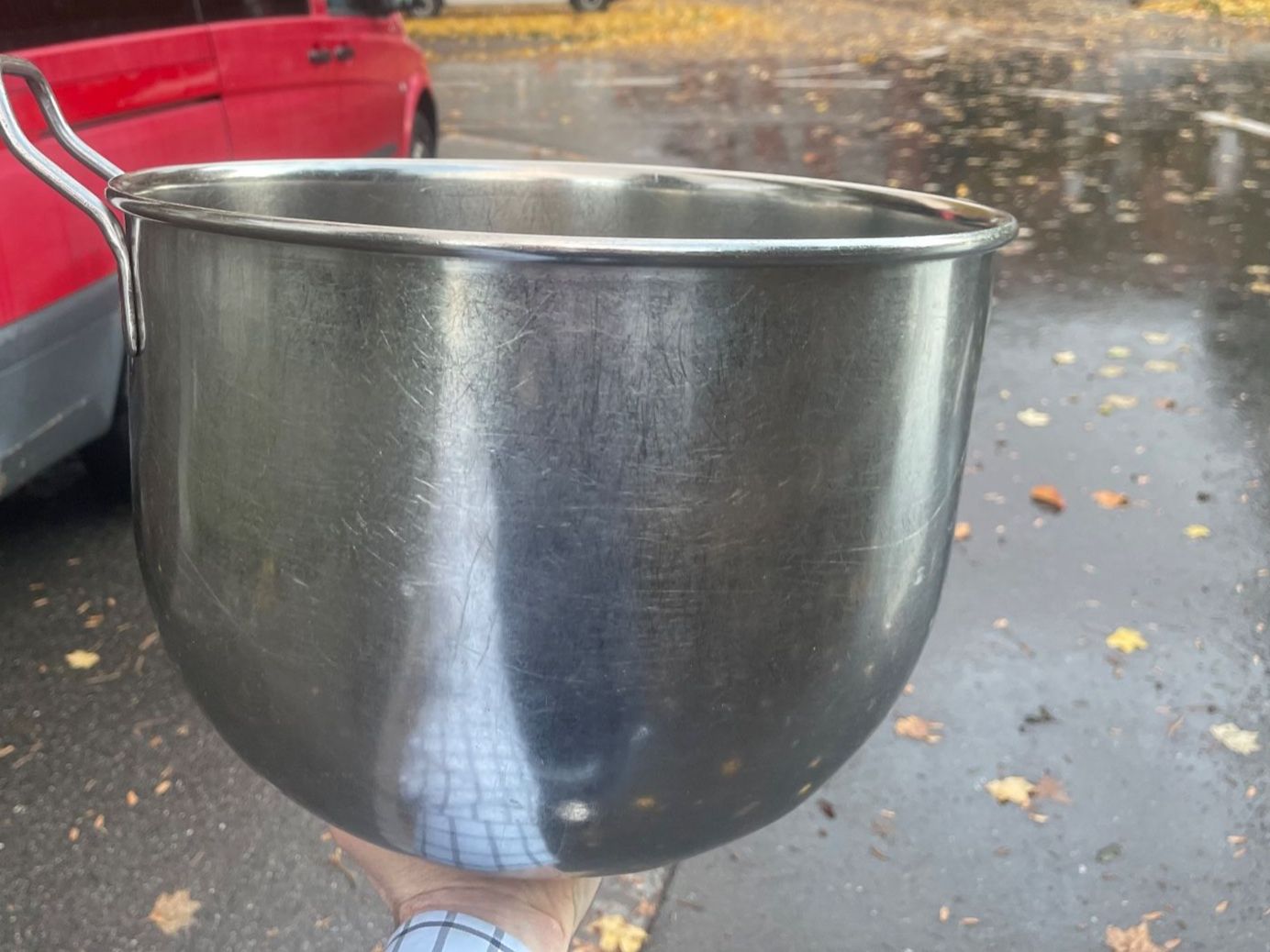 Töpfe: Gastro Chromstahl Topf 10 liter – Gebraucht aus Thun von Thuno6