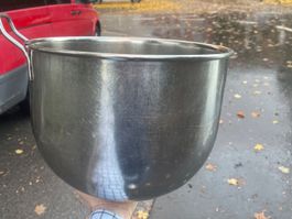 Gastro Chromstahl Topf 10 liter