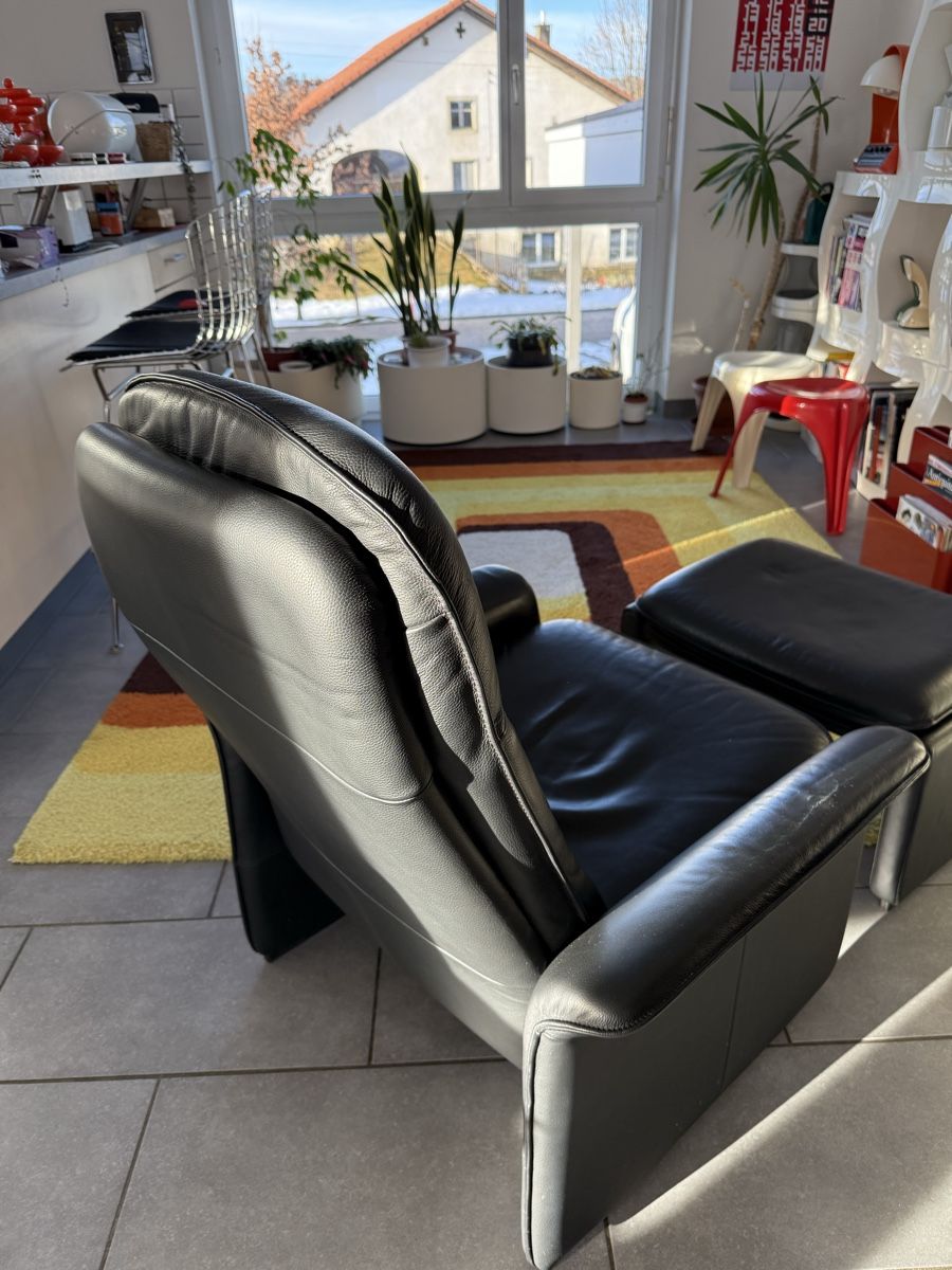 De Sede Poltrone: Fauteuil + ottoman DeSede DS50 – Usato da Les Genevez JU venduto da fabliane 1