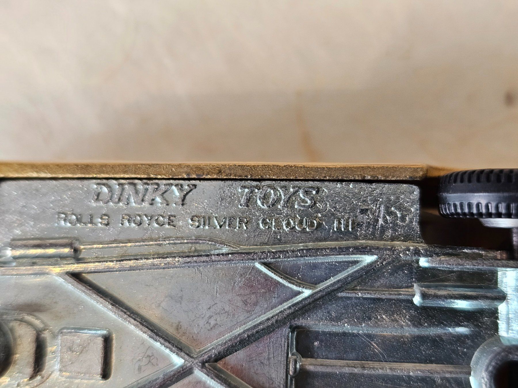 Rolls Royce Modellini d'auto: Rolls Royce Dinki Toys 127 Silver Cloud III gold – Usato da Sirnach venduto da windrad65 7