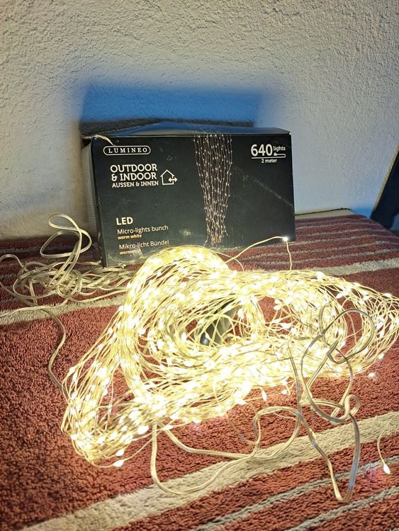 LUMINEO Lichterkette Engelshaar Micro LED Kaufen auf Ricardo