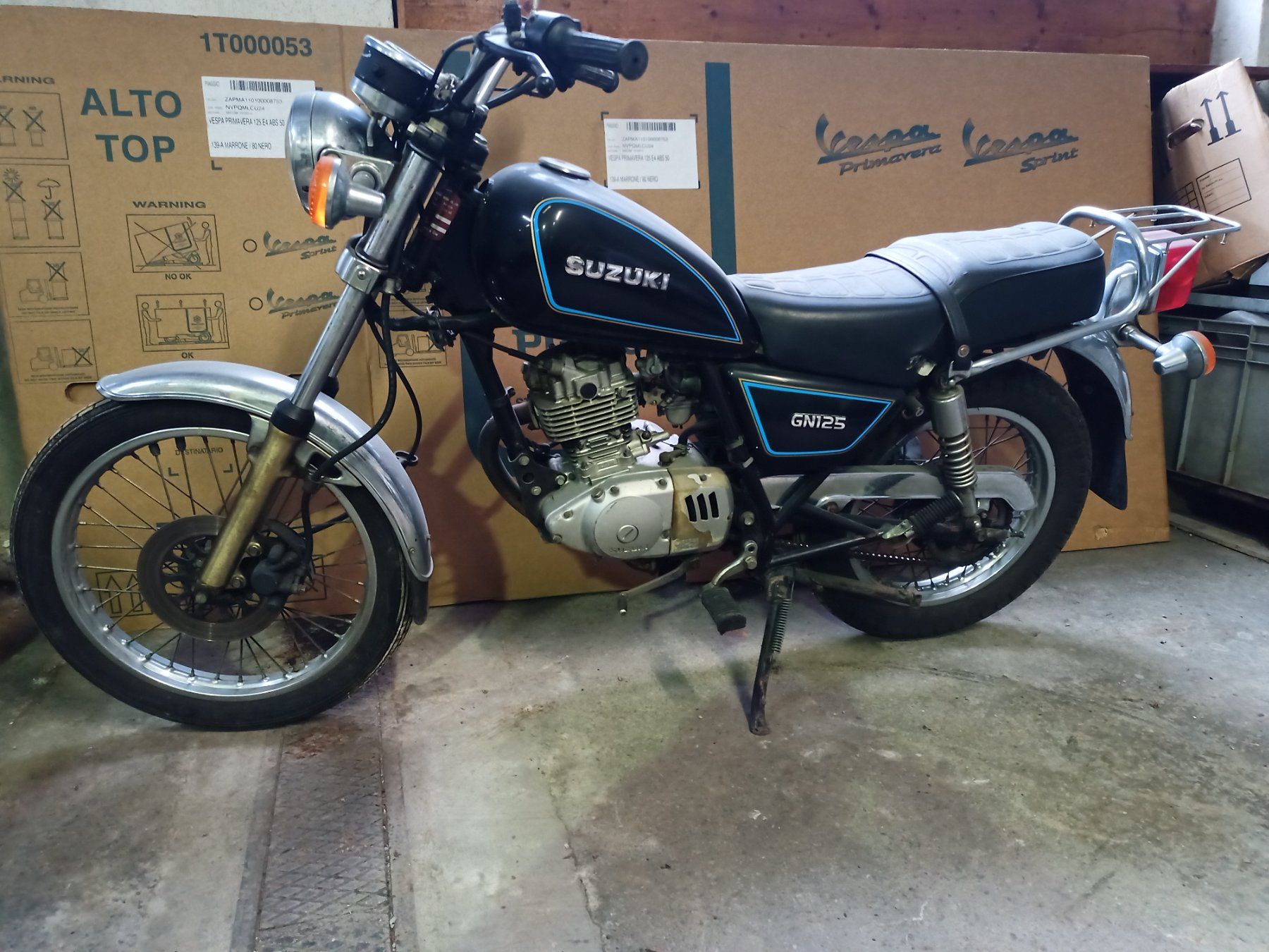 Chopper: Suzuki GN125 – Usato da Oberägeri venduto da mir_p8s7