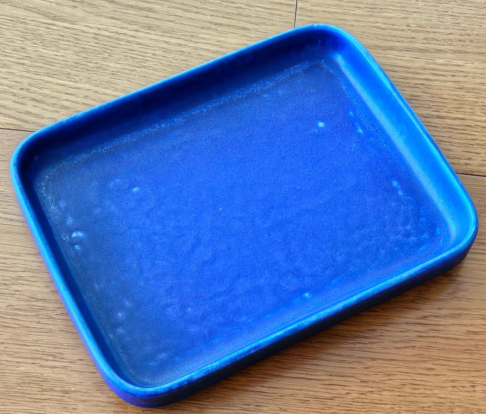 Piatti di portata: Langenthal Blue Ocean Wähenform Platte viereckig klein – Usato da Dietikon venduto da erdbeeren 1