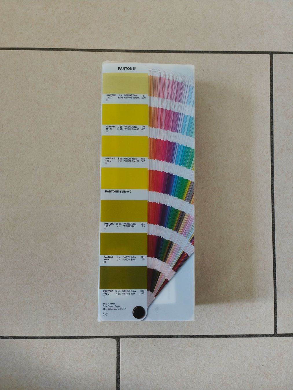 Peintures: Pantone Formula Guide Farbfächer – Solid Coated & Uncoated – D'occasion à Beinwil am See par stern_66