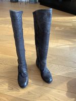 A.S.98/ Airstep Overknee Stiefel, Leder,  Gr. 37