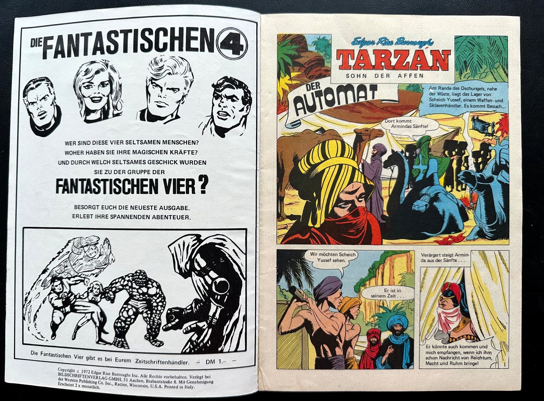 Fumetti: Tarzan Nr. 106 1972, 100-erte alte Comics eingestellt – Usato da Seltisberg venduto da quadartswiss 2