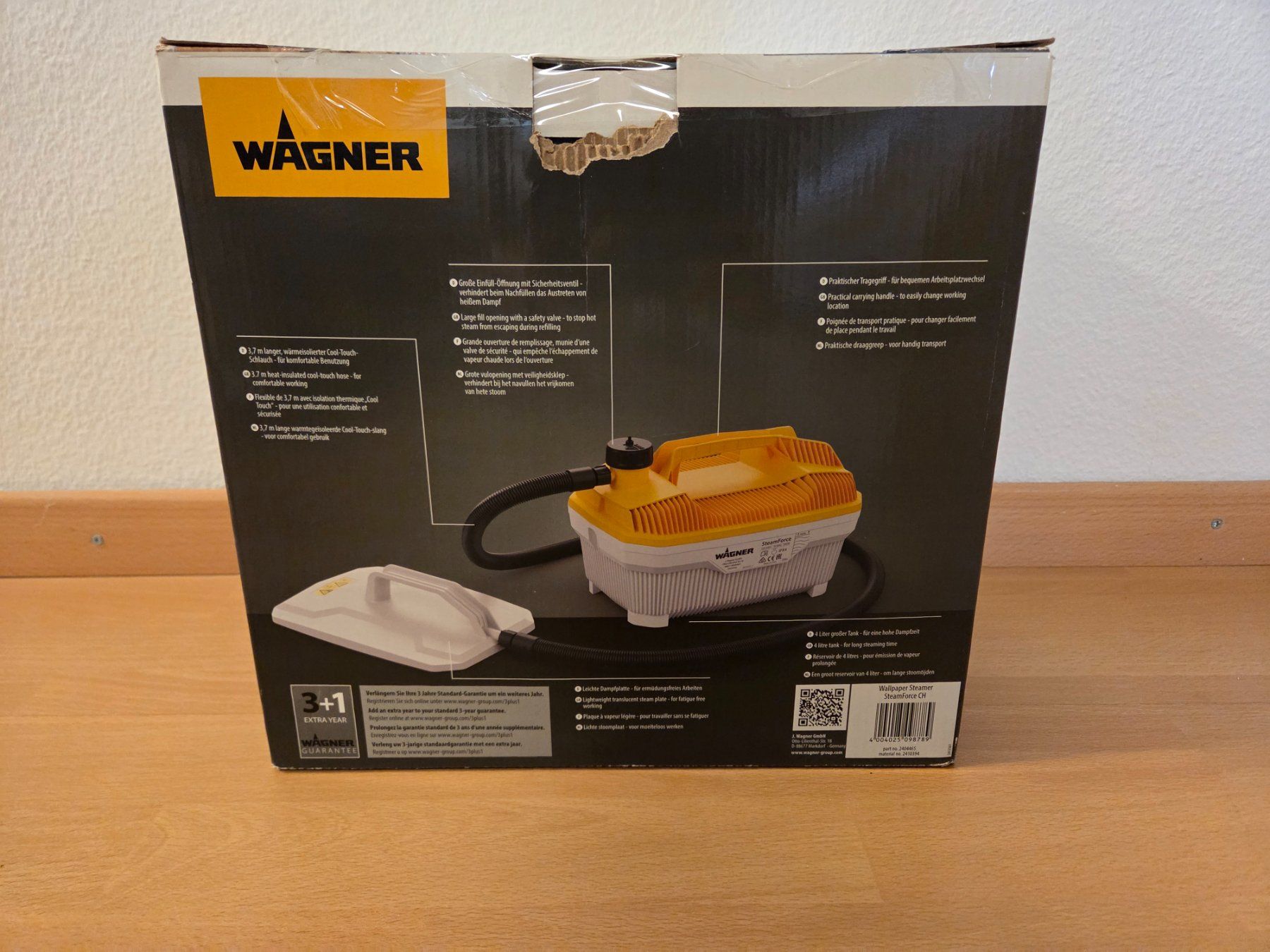 Wagner Pulitori a vapore: Dampftapetenablöser SteamForce – Usato da Läufelfingen venduto da rom_2tj6 2