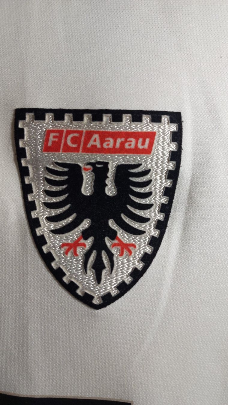 Canottiere & Pantaloni: FC Aarau Trikot 2009/10 Gr. S/M – Usato da Hedingen venduto da Turicun25 2