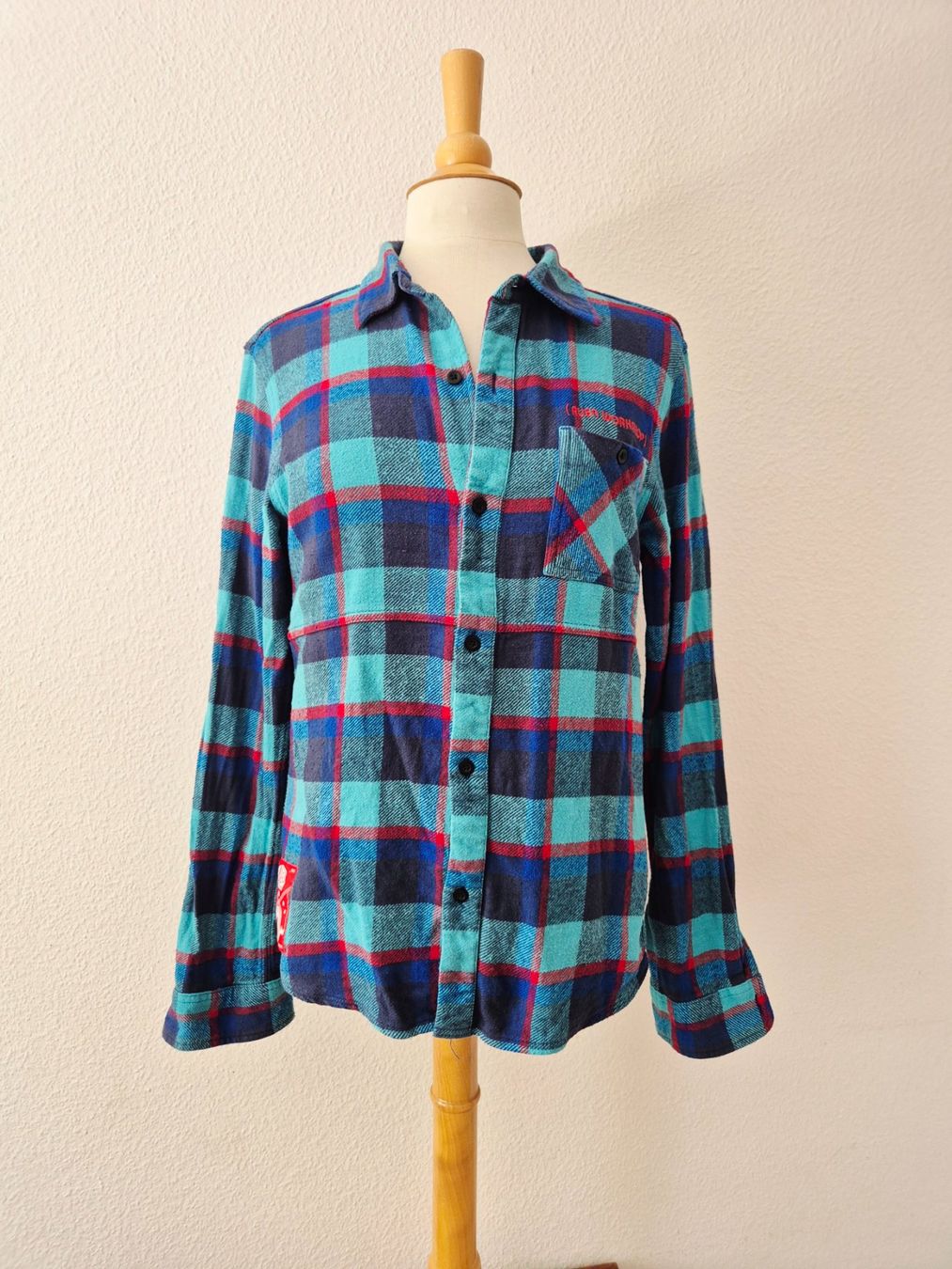 Camicette: ALIEN WORKSHOP HEMD BLUSE M 38 KARO HOLZFÄLLERHEMD  TOP – Usato da Elsau venduto da the-colorful-side 7