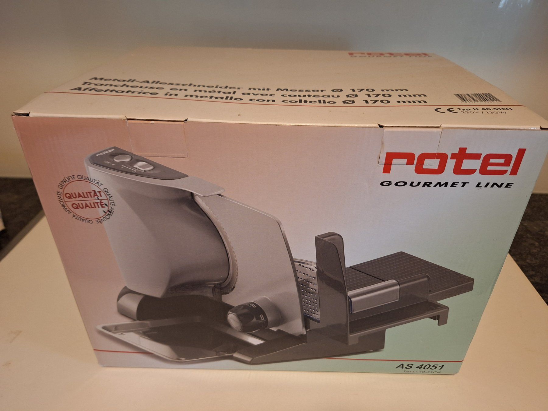 Rotel Küchengeräte: Rotell Allesschneider AS 4051 wenig gebraucht – Gebraucht aus Zürich von t24_de