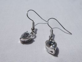 Ohrhänger mit Strassstein, Modeschmuck, neu