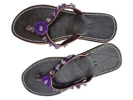 Handgemachte Leder-Sandalen - Violet 39 🔥 50% SALE