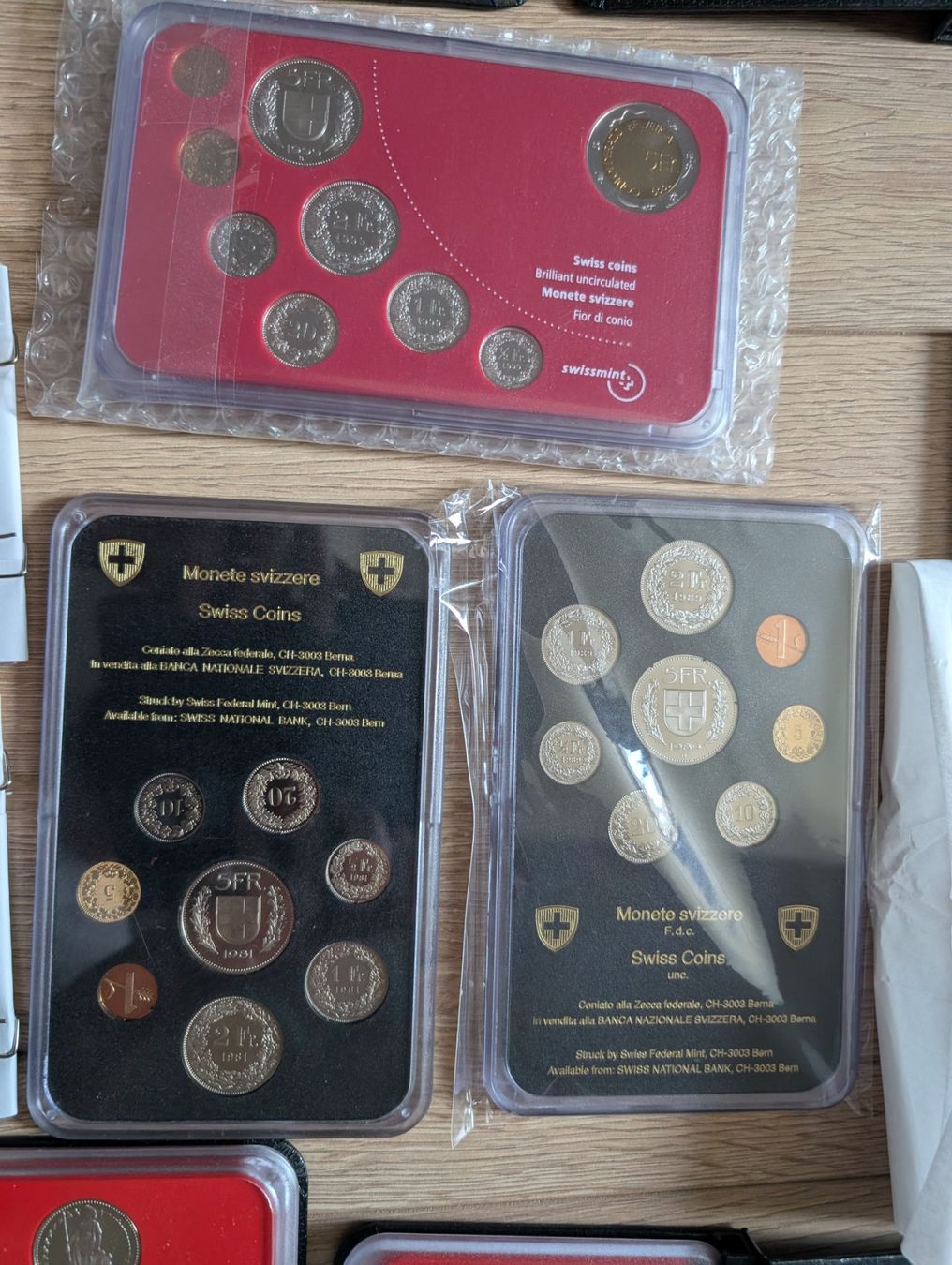 Tutti le monete: Münzsatz Sammlung collection jeux de pièces – Usato da Yvonand venduto da fli_n6mb 2