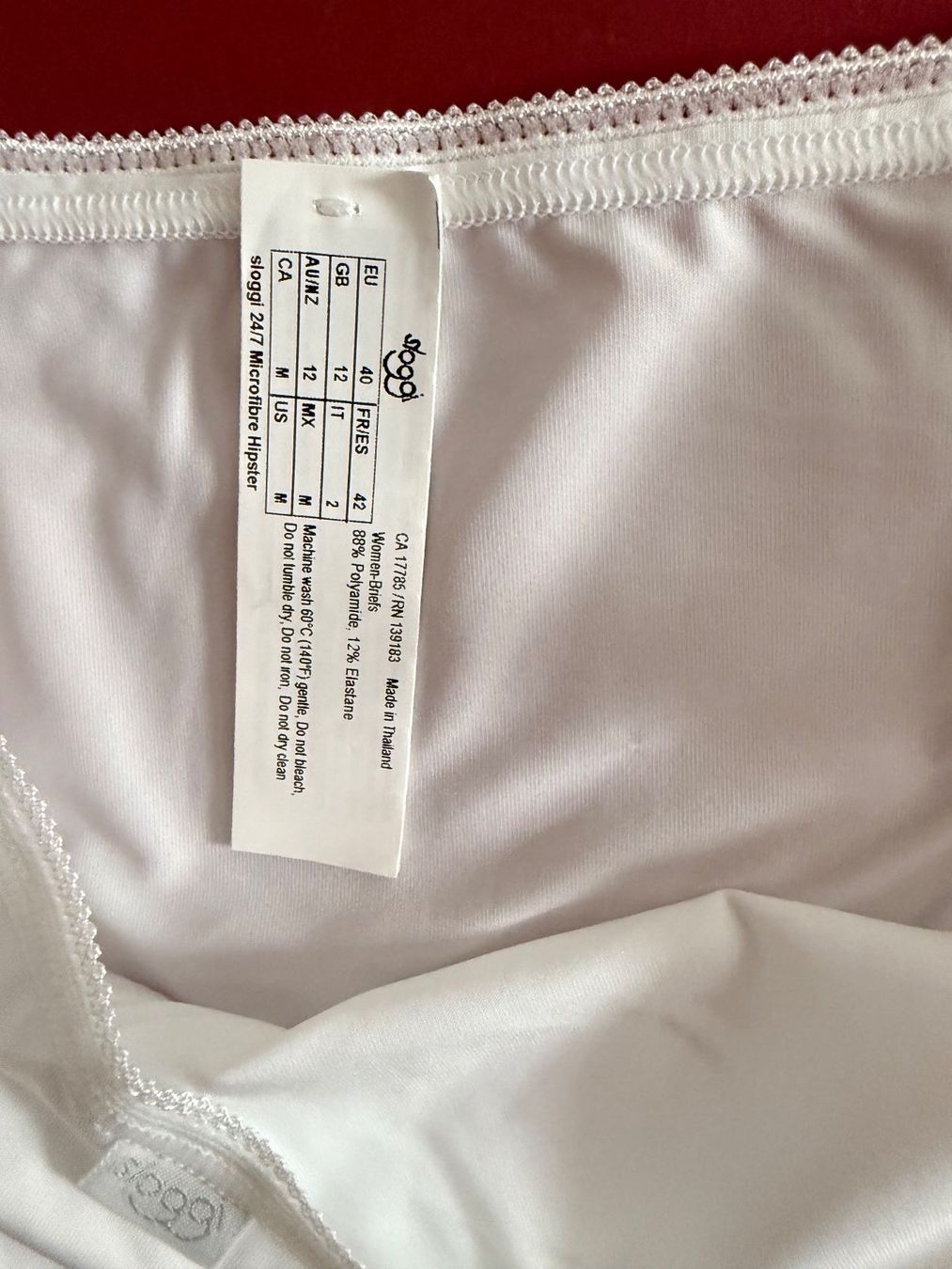 Sloggi Altra biancheria intima: Sloggi Sensual Fresh, Hipster Microfibre, Grösse 40, Weiss – Nuovo e nell'imballaggio originale da Rudolfstetten venduto da gst_g7xl 4