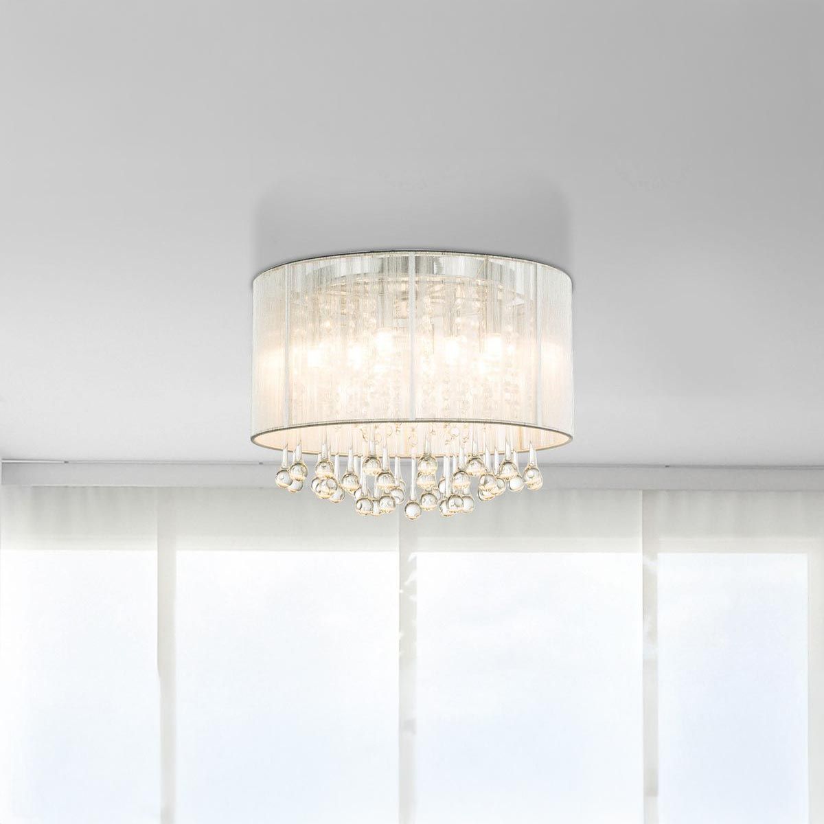 Lampadari & plafoniere: Deckenleuchte, Seide, 40 cm Ø – Nuovo (secondo la descrizione) da Kreuzlingen venduto da Smart-Light