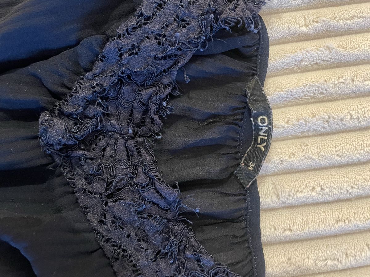 Only Top: BLUE TRANSPARENT TOP FROM ONLY 34/XS – Usato da Zürich venduto da lydia.joray 1