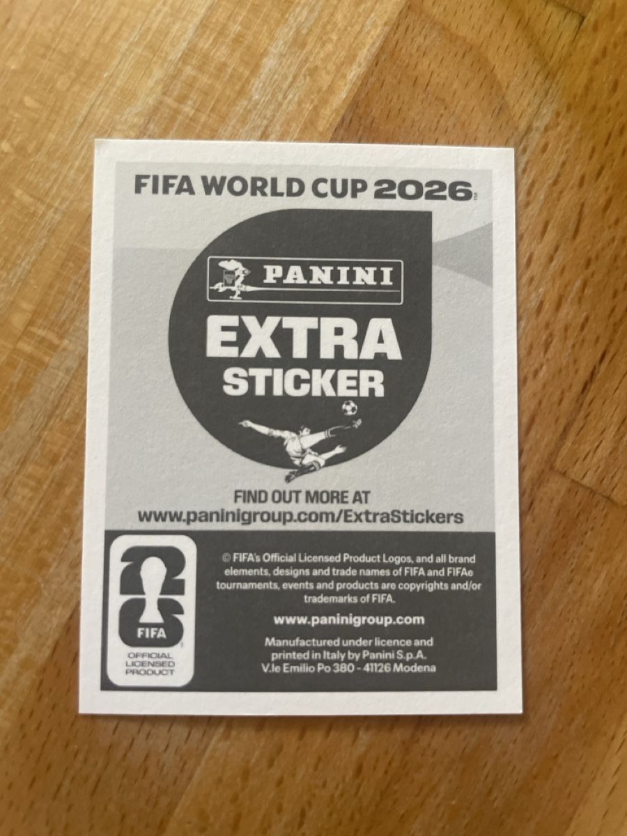 Panini Carte collezionabili: Luka Modrić Extra Sticker, Panini – Nuovo e nell'imballaggio originale da Bubendorf venduto da ale_6fxg 1