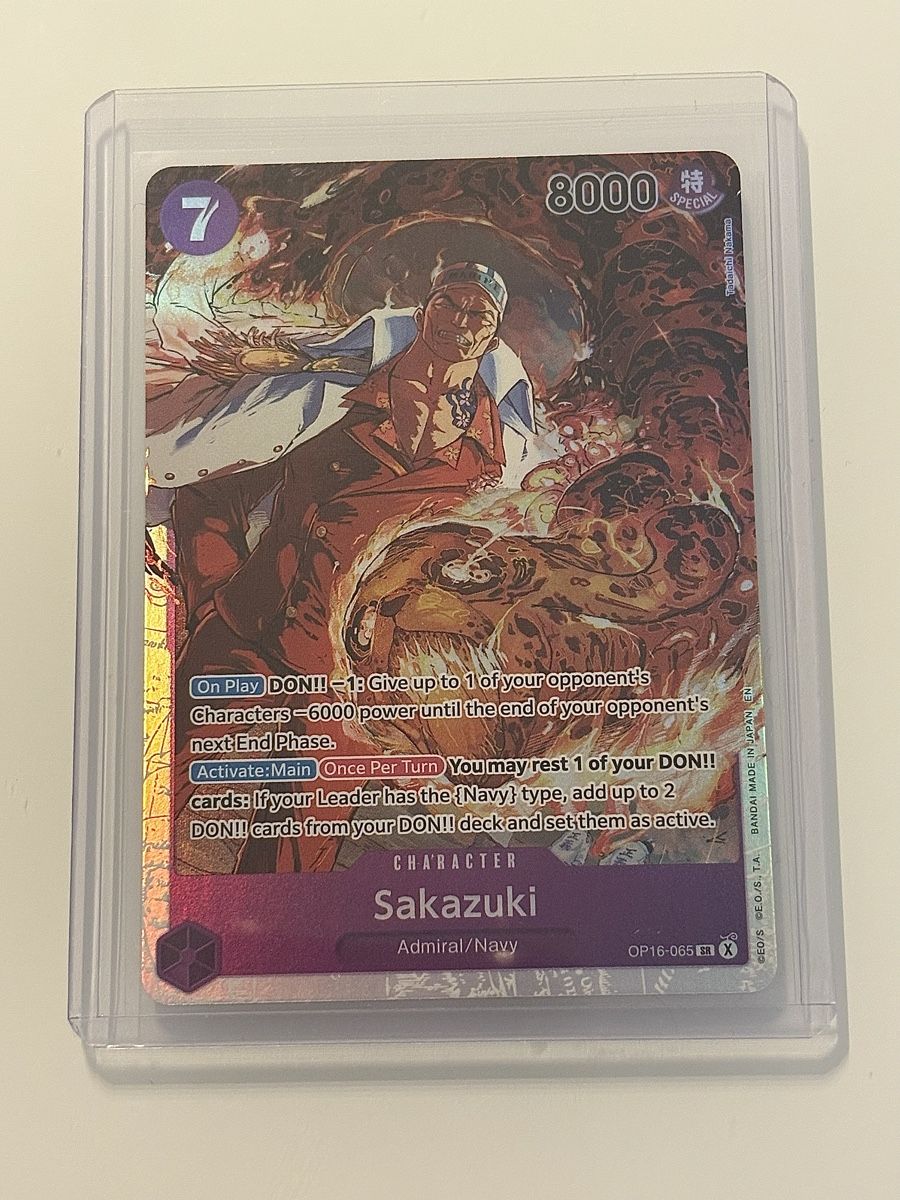 Bandai Carte collezionabili: One Piece TCG - Sakazuki OP16-065 – Nuovo (secondo la descrizione) da Pieterlen venduto da Mira_o7