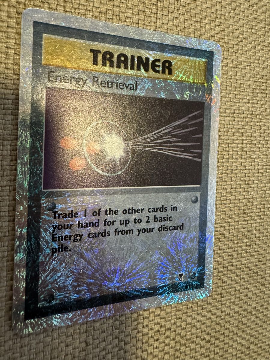 Pokémon Carte collezionabili: Energy Retrieval - Legendary Collection Reverse Holo – Usato da Cadro venduto da kiks27 1