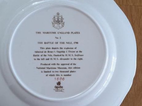 Spode Piatti: TOP ZUSTAND  The Maritime England Teller Spode – Nuovo (secondo la descrizione) da Udligenswil venduto da m-nikolic 1