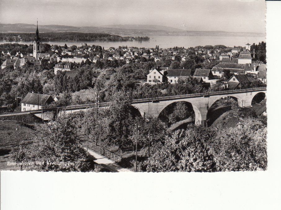 Cartoline postali: Emmishofen ca. 1950 – Usato da Bürglen TG venduto da StampGraf