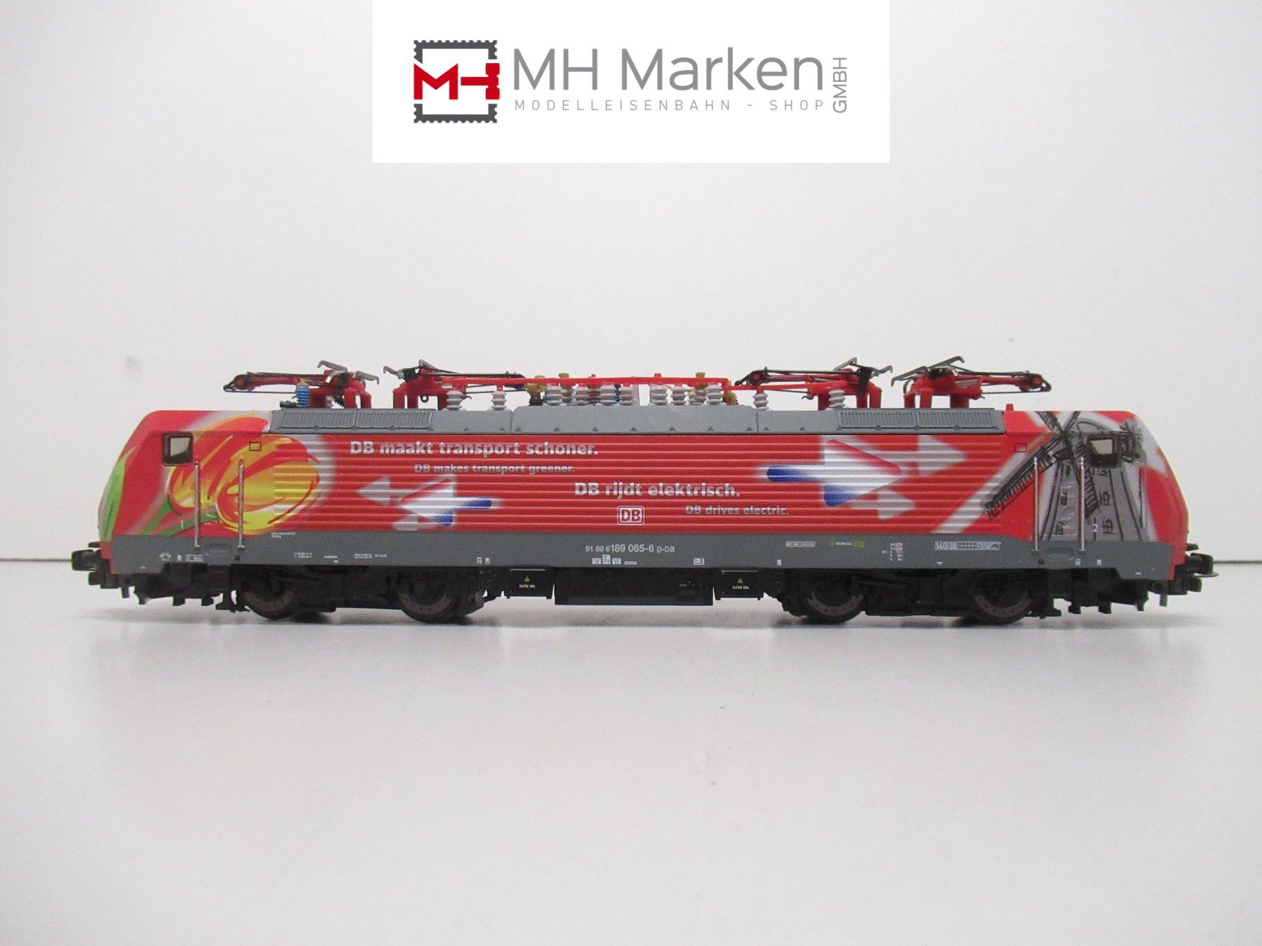 Piko Modellini di ferrovie: Piko 71015 E-Lok BR189 Deutsche Bahn Tulpendesign Analog H0 – Usato da Basel venduto da mhmarken