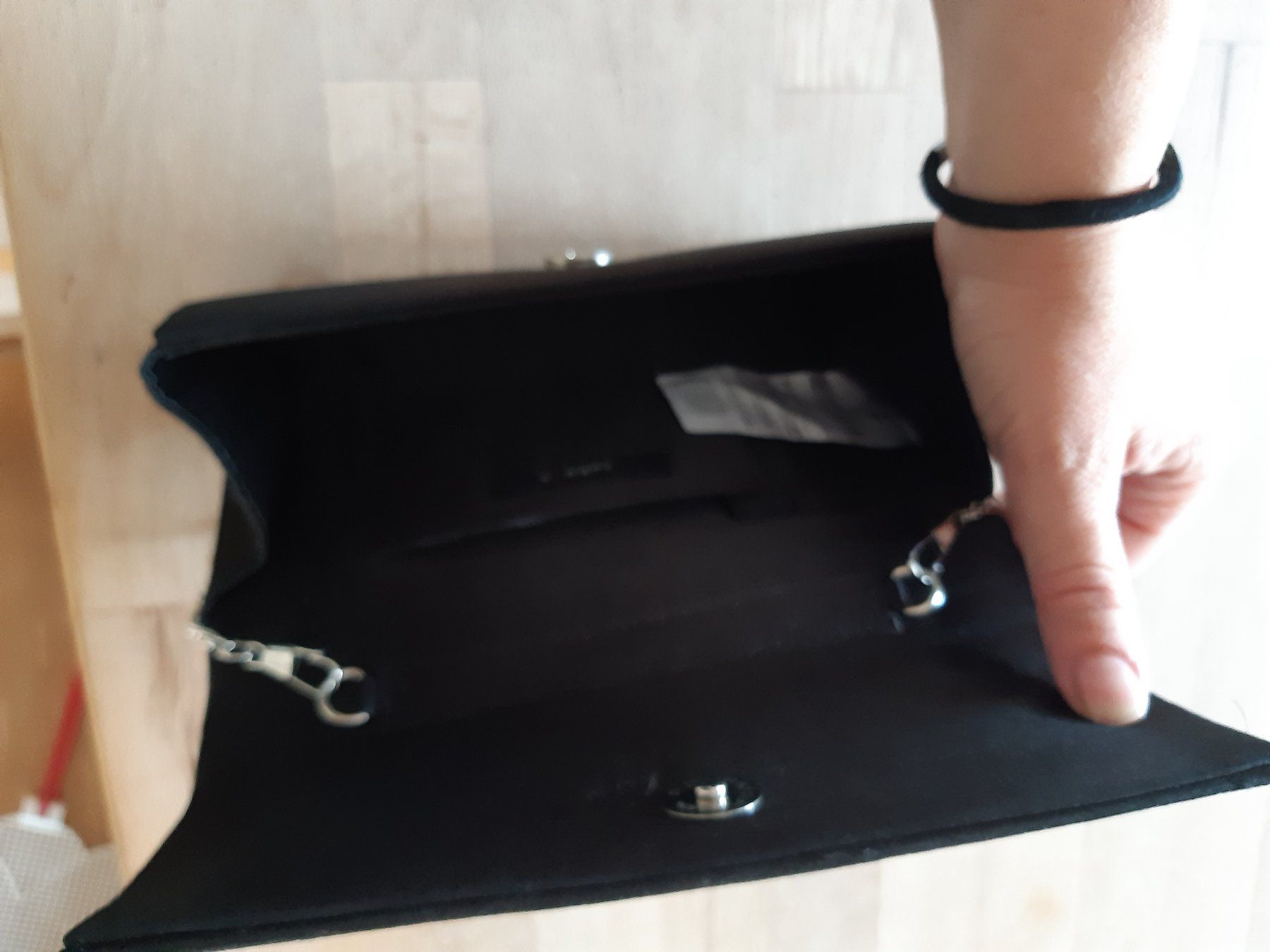 Borse da donna: Elegante Clutch / Abendtasche Schwarz – Usato da Rothenthurm venduto da Meitli18 1