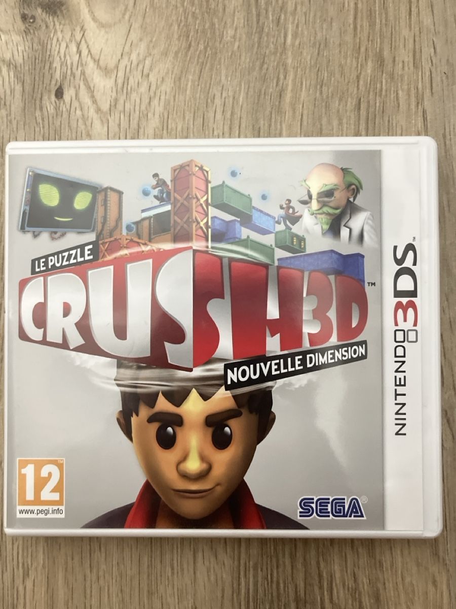 Sega Giochi: Crush 3D Nintendo 3DS - jeu – Usato da Siviriez venduto da fefe345