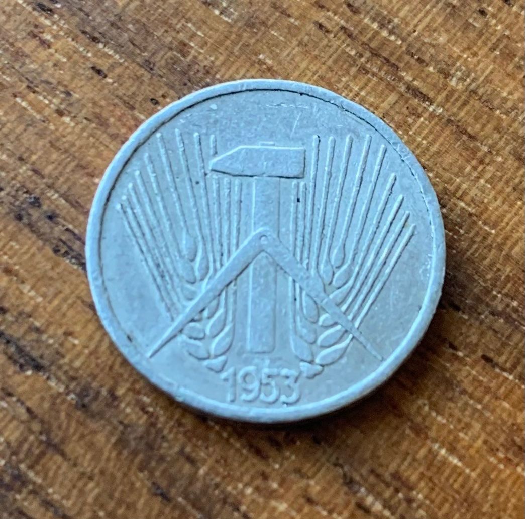 Tutti le monete: Deutschland 1 Pfennig 1953 – Usato da Opfikon venduto da BananaGio01 1
