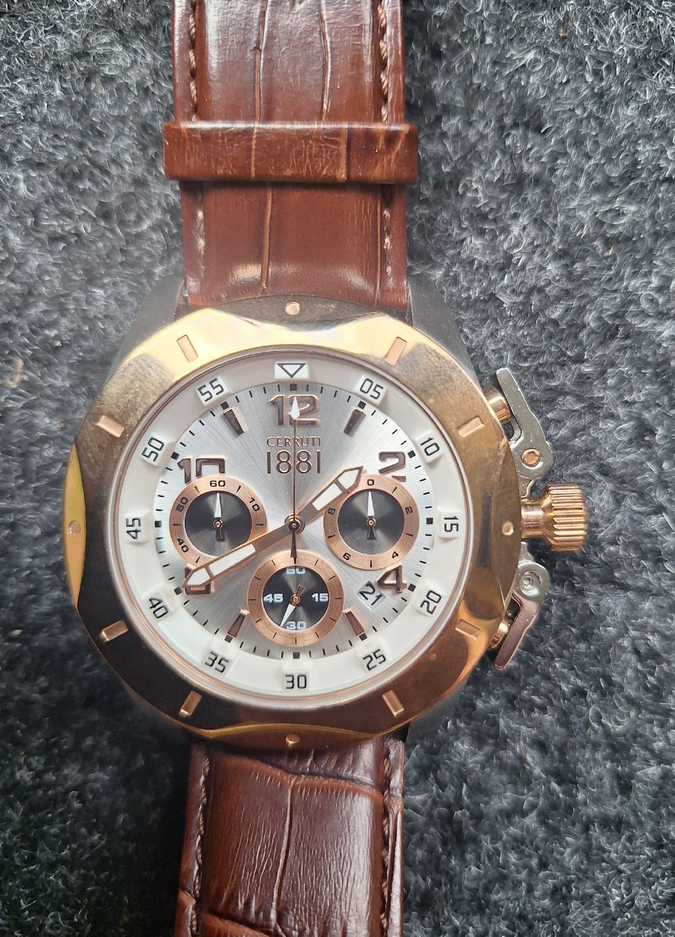 Orologi: CERUTTI CHRONO UHR. NP CA 270.- – Usato da Niederwangen BE venduto da pfiff02 4