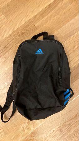Sac à dos Adidas noir et bleu - Occasion