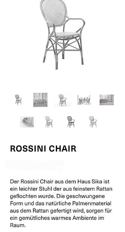 Chaises: Rossini Stühle – D'occasion à Schaan par arnbaz 1