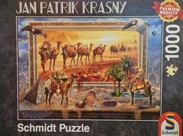 schönes Puzzle mit 1000 Teilen