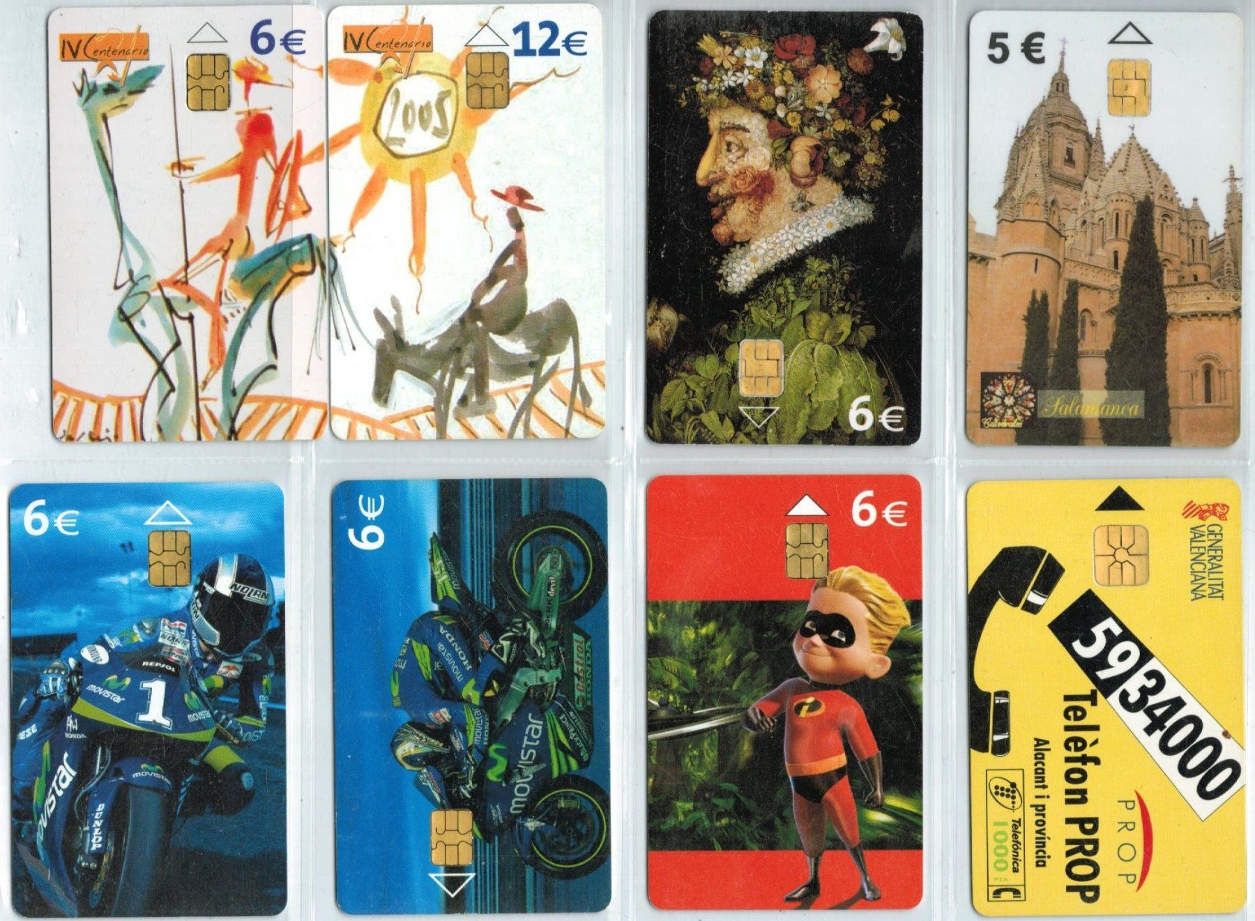 Cartes de téléphone: 8 Telefonkarten Spanien – D'occasion à Zürich par Tolima194