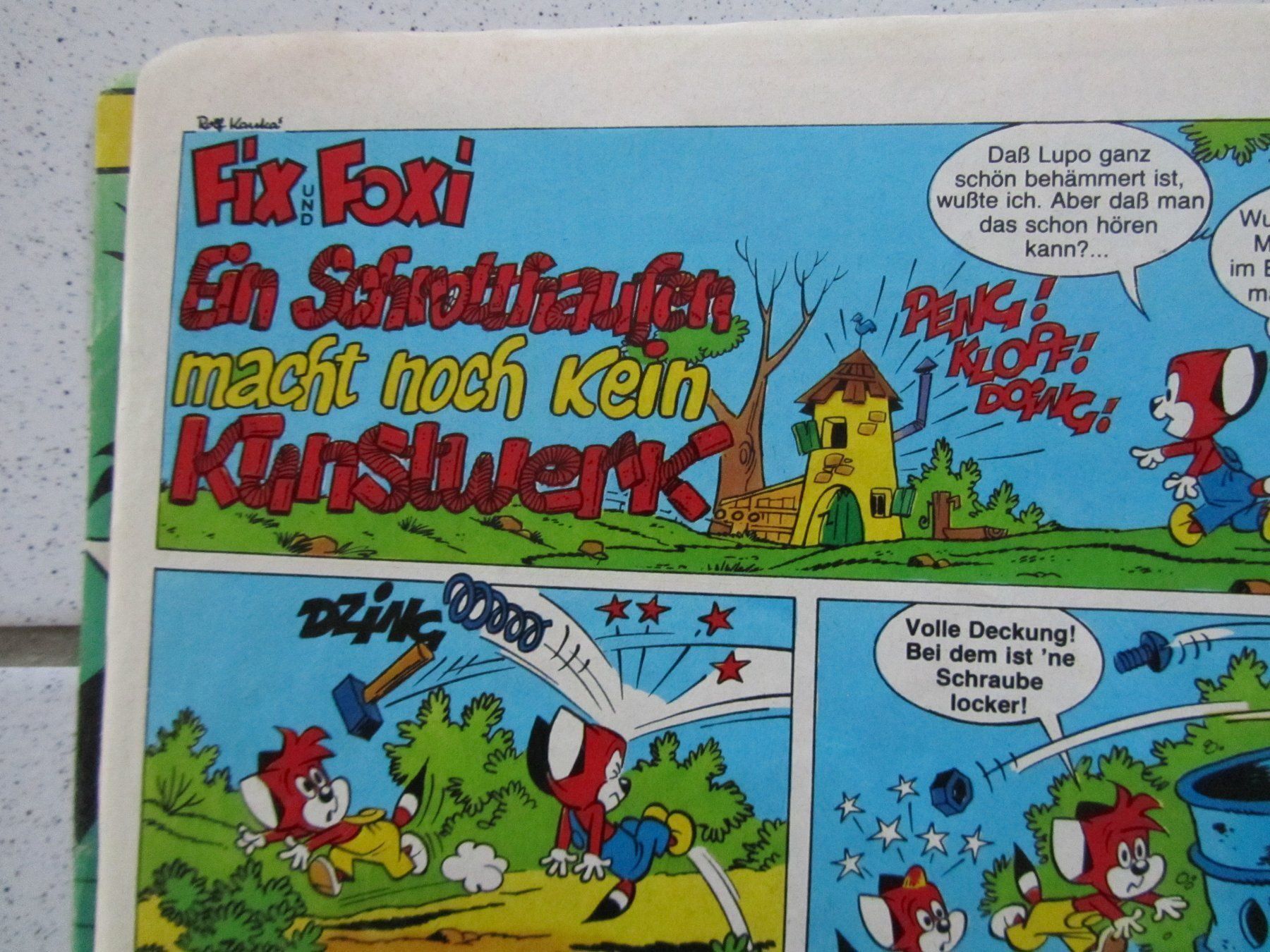 Fumetti: Fix und Foxi, Bd 37 von 1976 – Usato da Weiningen ZH venduto da dietsch57 2
