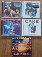 CDs: Interpol, Mando Diao, MGMT, Cake, Radiohead