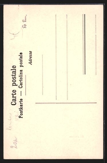 Cartoline postali: AK Göschenen, Ortsansicht mit Bergen – Usato da Berlin venduto da bartko-reher 1