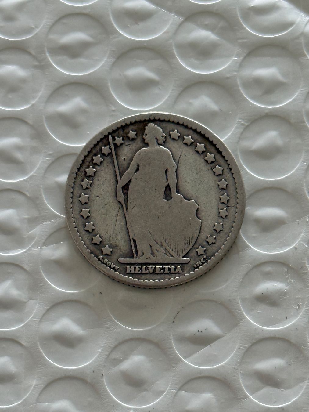 Alle Münzen: 1 Franken 1880  sehr Rar – Gebraucht aus Wallisellen von SWISS_SILVER1 1