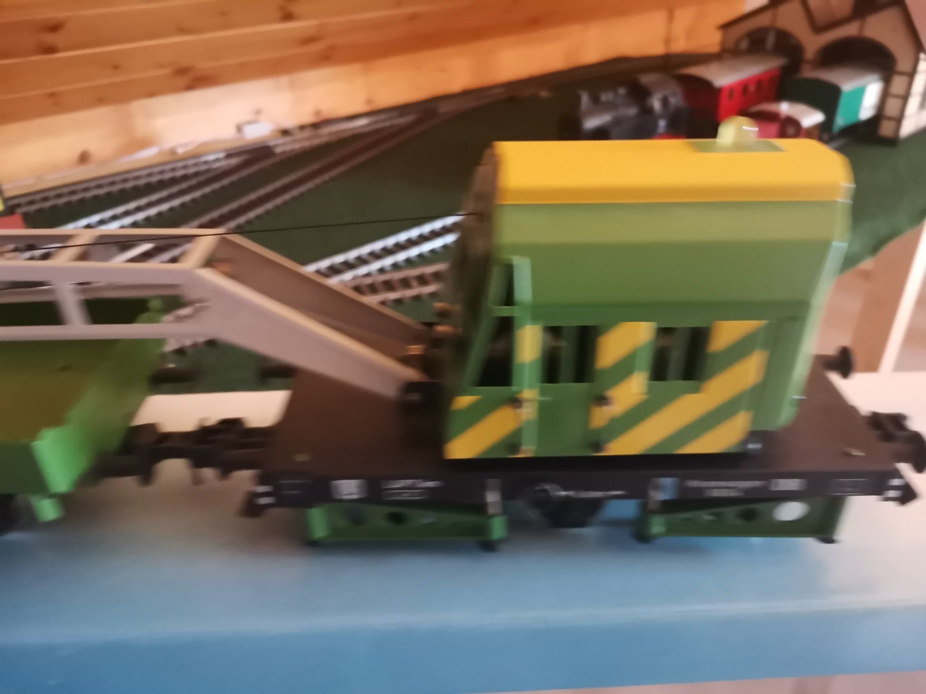 Märklin Modellini di ferrovie: Spur 1 Kranwagen 54991 – Usato da Seftigen venduto da Pluto08 1