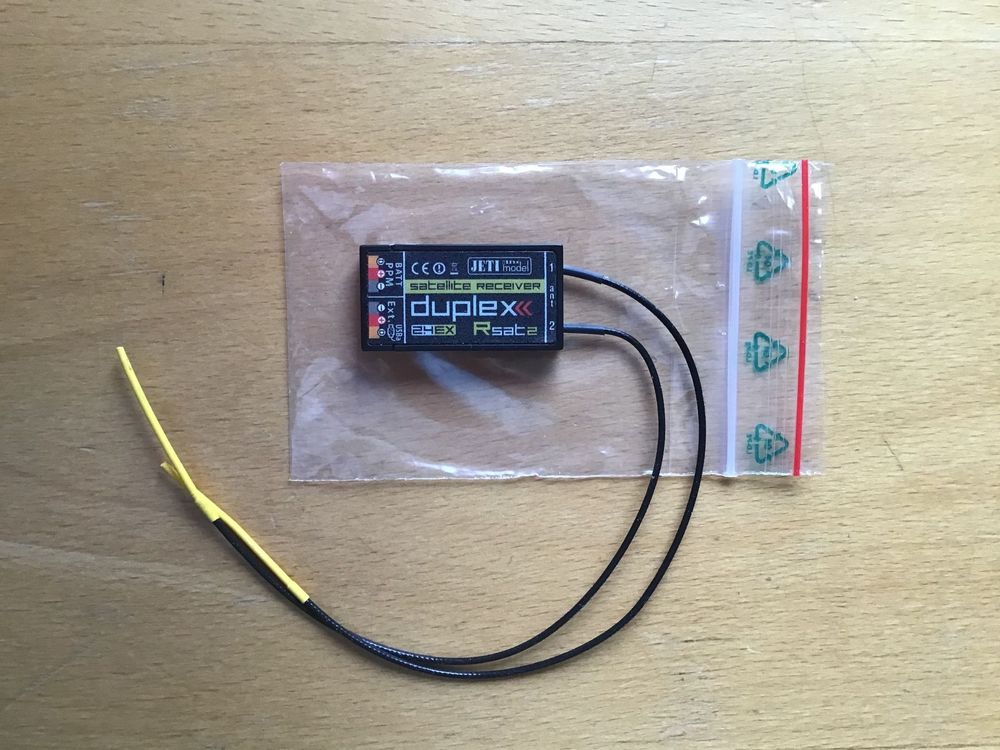 Empfänger Jeti Rsat2 (satellite receiver, fabrikneu) Kaufen auf Ricardo