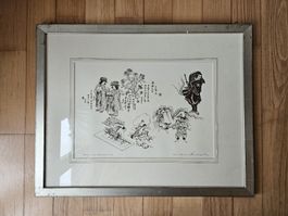Bild Japanisches Motiv | Kunsthandlung Guatelli | mit Rahmen