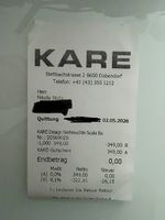 Möbelhaus Karte Geschenkkarte 349Fr.