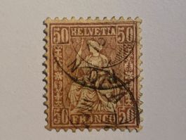 1867, Weisses Papier ZNr. 43