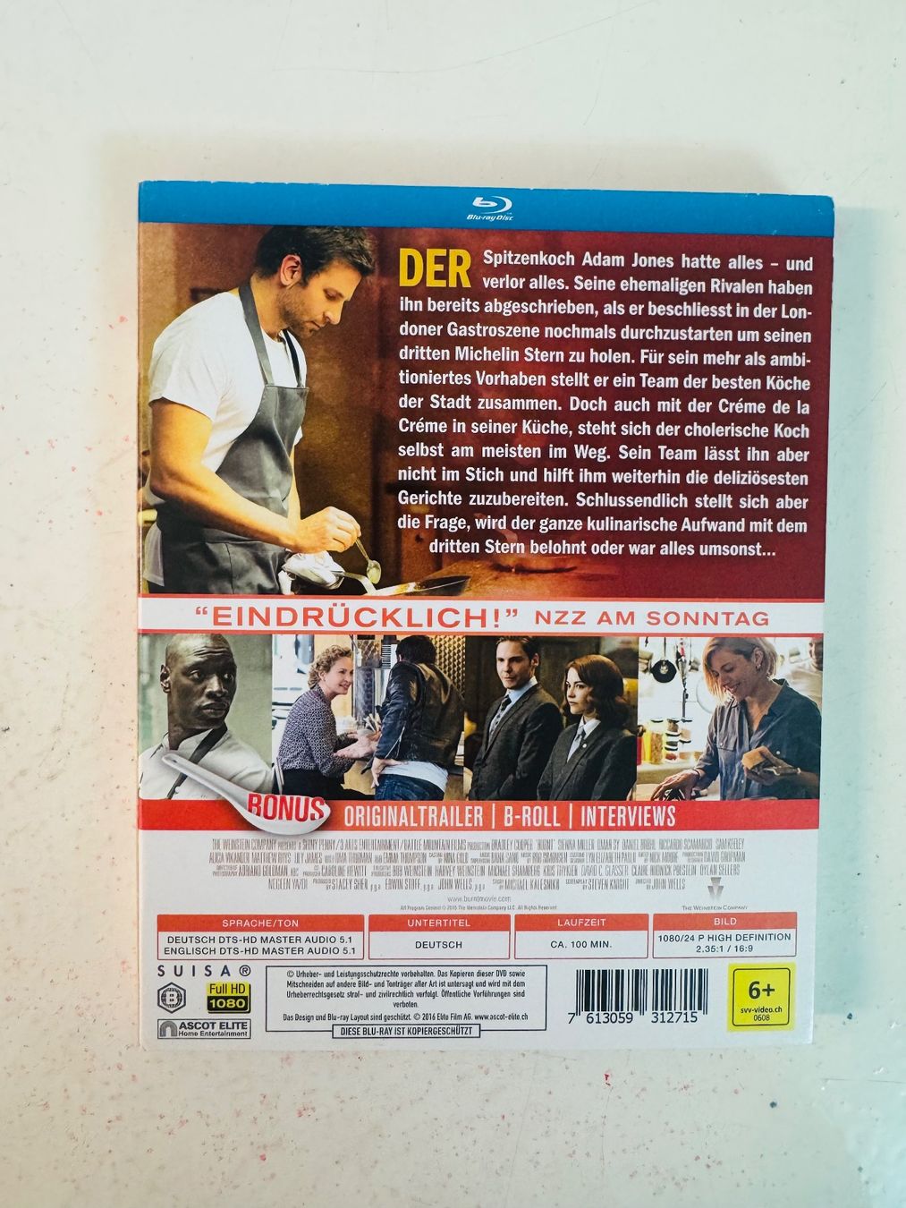 Tutti i DVDs: BURNT. (BLU-RAY) COOPER – Usato da Basel venduto da san_2qlq 1