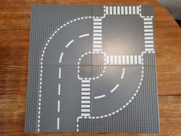Lego 4x Strassenplatten / Baseplates