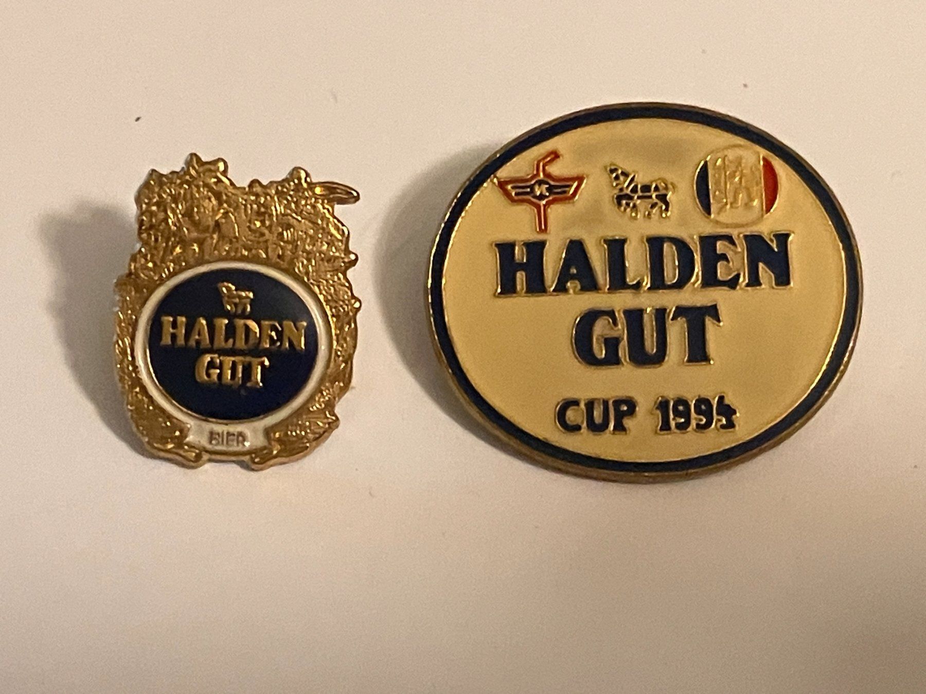 Plaketten & Abzeichen: 2 Pin Haldengut – Gebraucht aus Basel von djwwpp